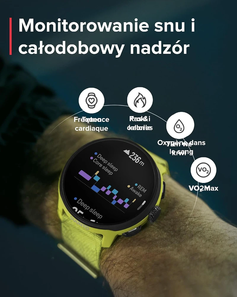 Išmanusis laikrodis SUUNTO RUN LIME sportinis laikrodis