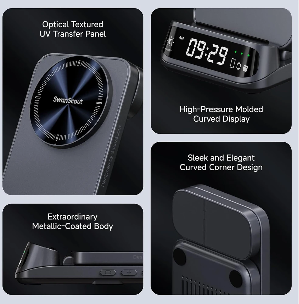SwanScout belaidė MagSafe įkrovimo stotelė 3 viename 18 W, S10025