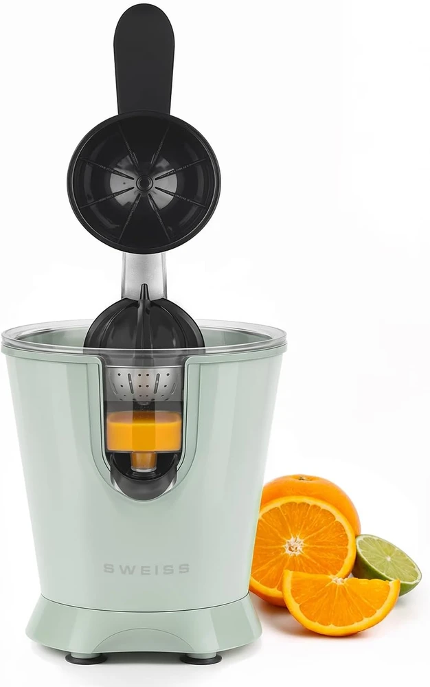 SWEISS elektrinė citrusinių vaisių sulčiaspaudė 160 W, nerūdijantis plienas, ZEST7
