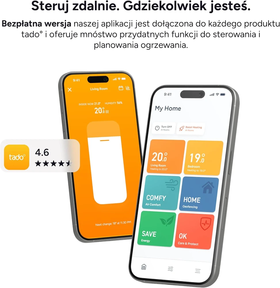 Tado išmanusis radiatoriaus termostatas su Thread ir Matter VX-SRT02-AZ-ML-00