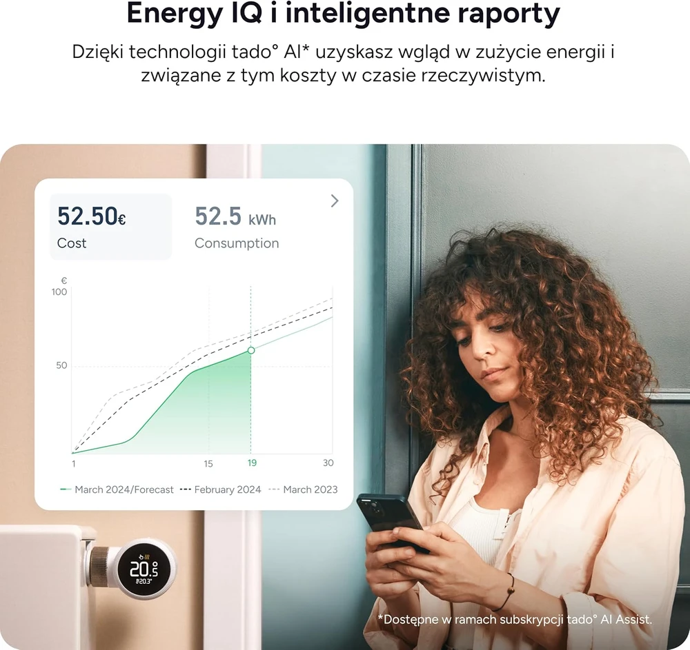 Tado išmanusis radiatoriaus termostatas su Thread ir Matter VX-SRT02-AZ-ML-00