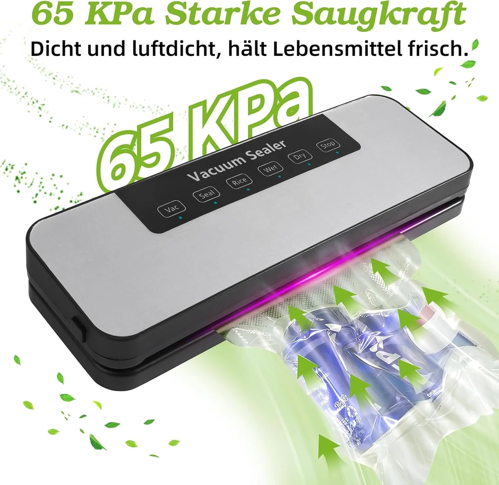 TAIHOBO vakuuminis maisto pakavimo aparatas 120 W, 30 cm, 5 funkcijų THBPB0328A001EU