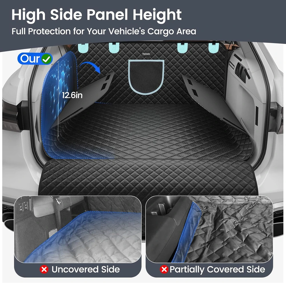 Tapizado automobilio bagažinės uždangalas šunims SUV 135 × 200 cm Oxford 600D OD-K
