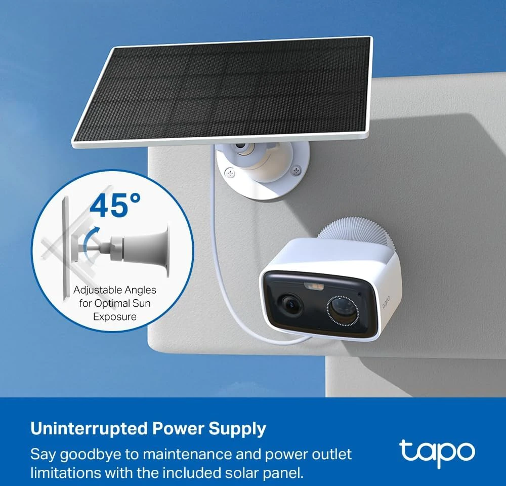 TP-Link Tapo C400 KIT Box IP security camera Outdoor 1920 x 1080 pikselių Wall