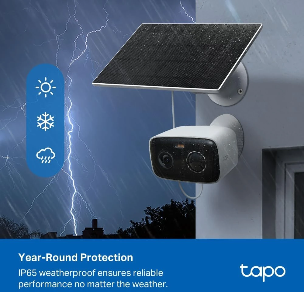 TP-Link Tapo C400 KIT Box IP security camera Outdoor 1920 x 1080 pikselių Wall