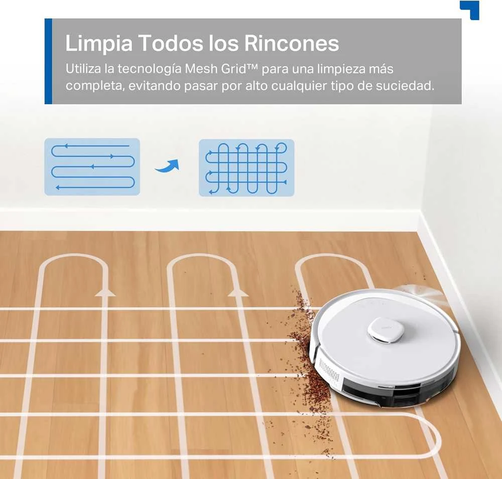 TP-LINK „Hyper Suction Robot“ dulkių siurblys ir šluostė | Tapo RV30 Max Plus | Wet&Dry | 2600 mAh | Dulkių talpa 3 L | 5300 Pa | Juodas