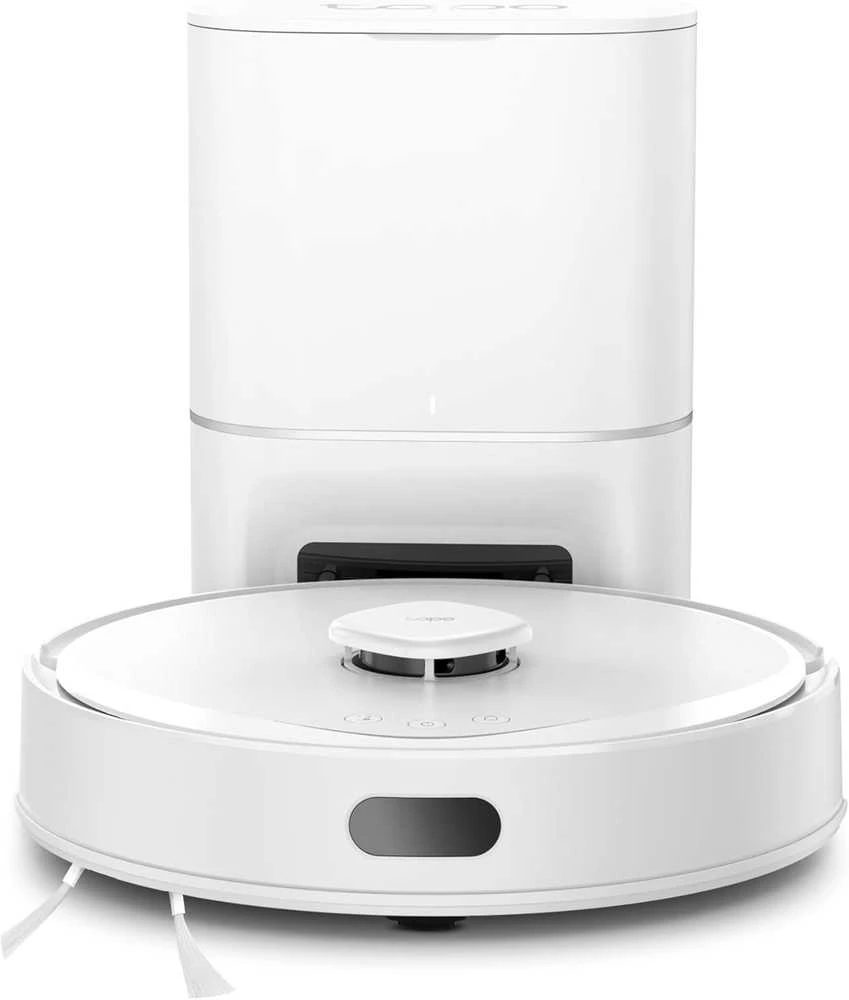 TP-LINK „Hyper Suction Robot“ dulkių siurblys ir šluostė | Tapo RV30 Max Plus | Wet&Dry | 2600 mAh | Dulkių talpa 3 L | 5300 Pa | Juodas