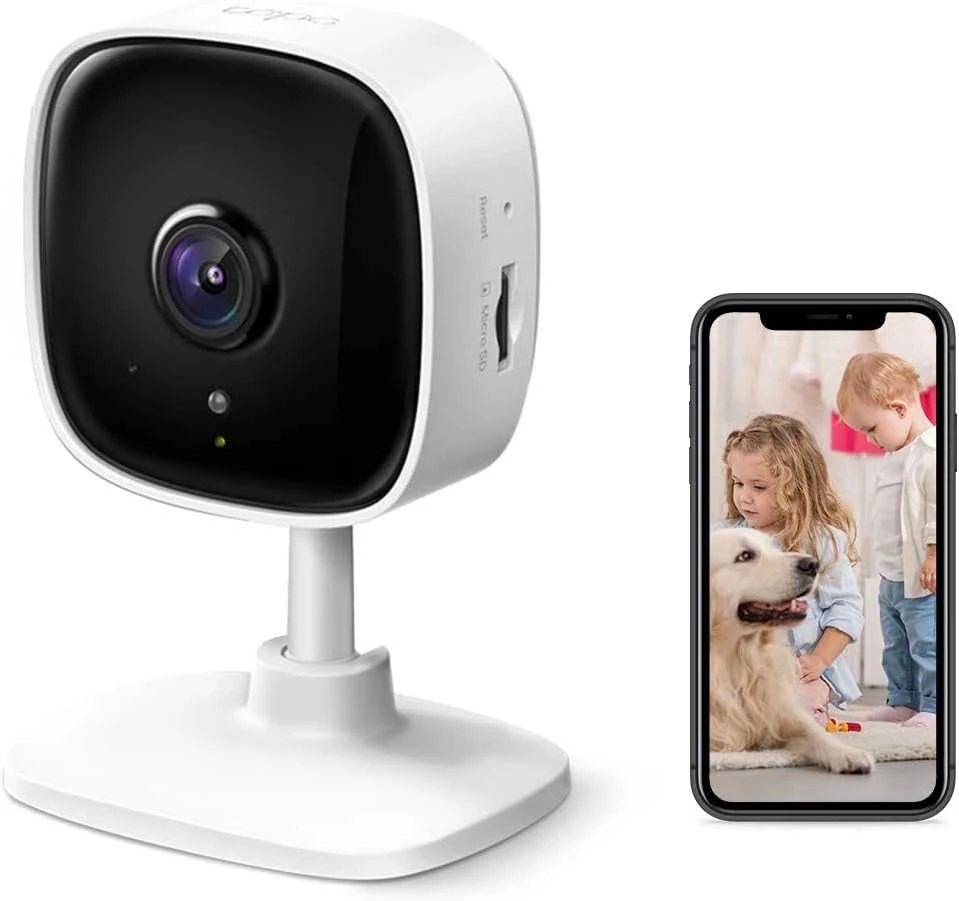 TP-LINK | Namų apsauga Wi-Fi kamera | Tapo C110 | Kubas | 3 MP | 3,3 mm/F/2,0 | Privatumo režimas, garso ir šviesos signalizacija, judesio aptikimas ir pranešimai, patobulintas naktinis matymas | H.264 | Micro SD, maks. 256 GB