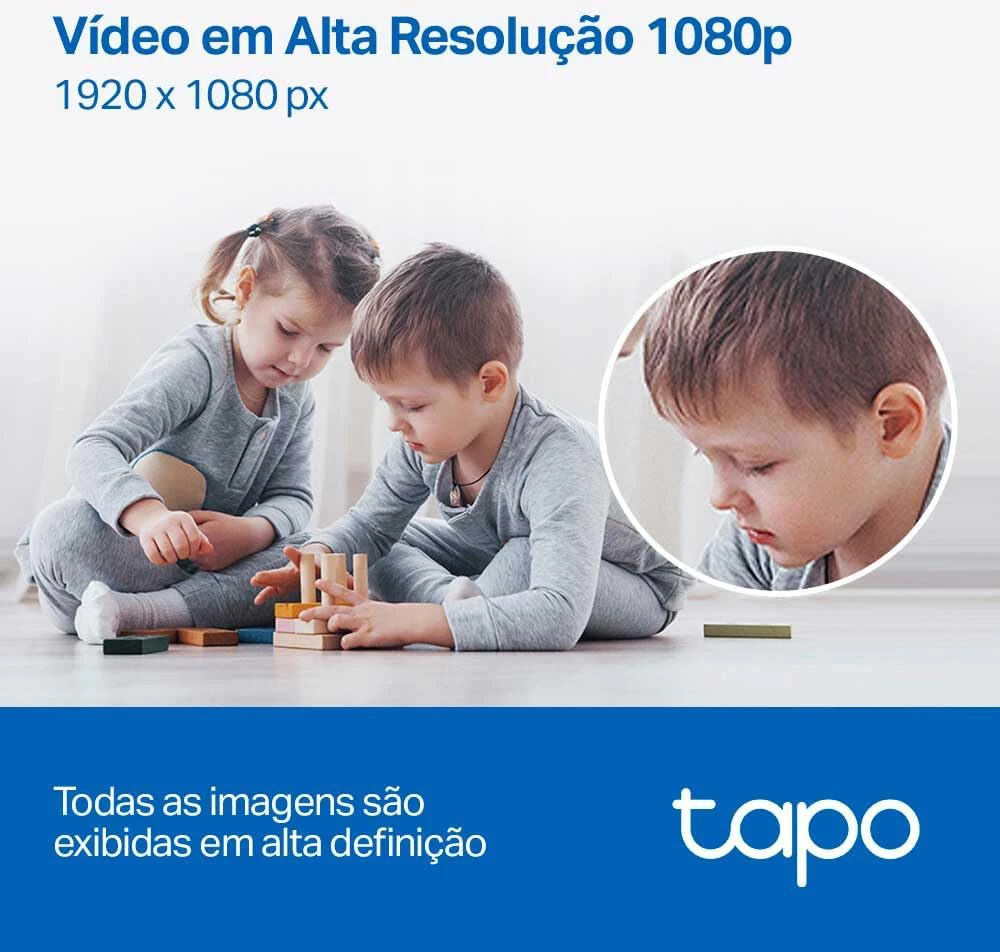 TP-LINK Pan/Tilt namų apsaugos WiFi kamera su dienos/nakties vaizdu, 1080p FHD, Micro SD kortelių talpa iki 128 GB, H.264 vaizdo įrašas, 360/114 žiūrėjimo kampas.