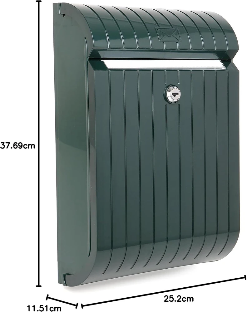 TATAY Piccolo sieninė pašto dėžutė, 6 l, ABS plastikas, atspari UV spinduliams, 0044003