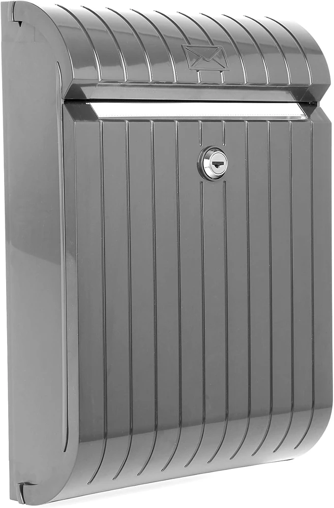 TATAY Piccolo sieninė pašto dėžutė iš ABS plastiko, 6 l, pilka, 0044009