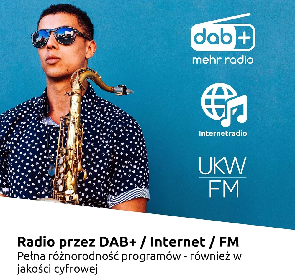 Muzikinis centras TechniSat Hi-Fi sistema VIOLA 710 CD IR su DAB+, interneto radiju ir CD grotuvu