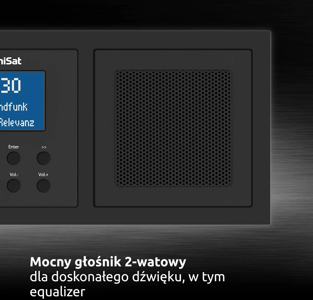 TechniSat potinkinis skaitmeninis radijas DIGITRADIO UP 1, DAB+/FM, 2 W, 0000/3900