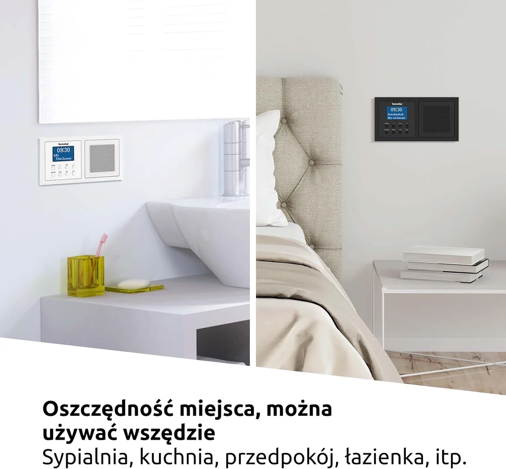 TechniSat potinkinis skaitmeninis radijas DIGITRADIO UP 1, DAB+/FM, 2 W, 0000/3900