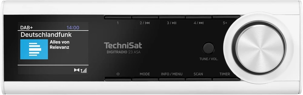 TechniSat virtuvinis DAB+/FM radijas su Bluetooth ir ASA funkcija DIGITRADIO 23 ASA 0001/3985