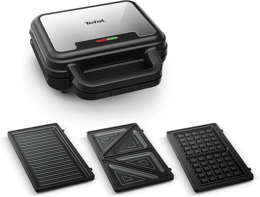 Sumuštinių keptuvas - vaflinė Tefal SW383D10, 700 W