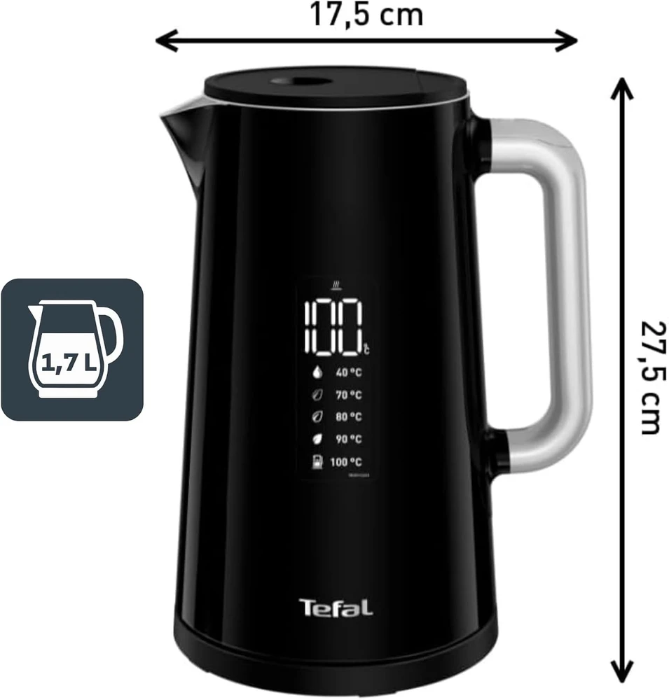 Tefal elektrinis virdulys Smart N' Light, 1,7 l, 1800 W, KO850810
