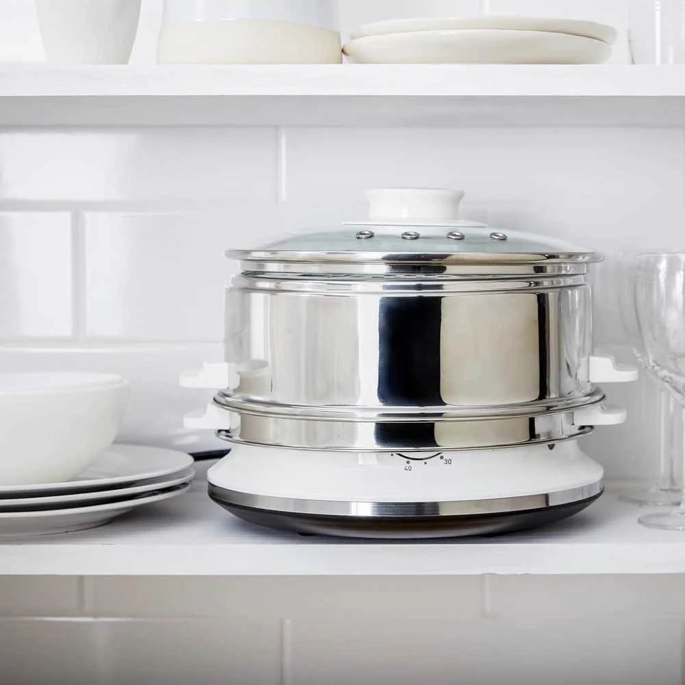 Tefal garų puodas 6 l, 900 W, nerūdijančio plieno korpusas, VC1451