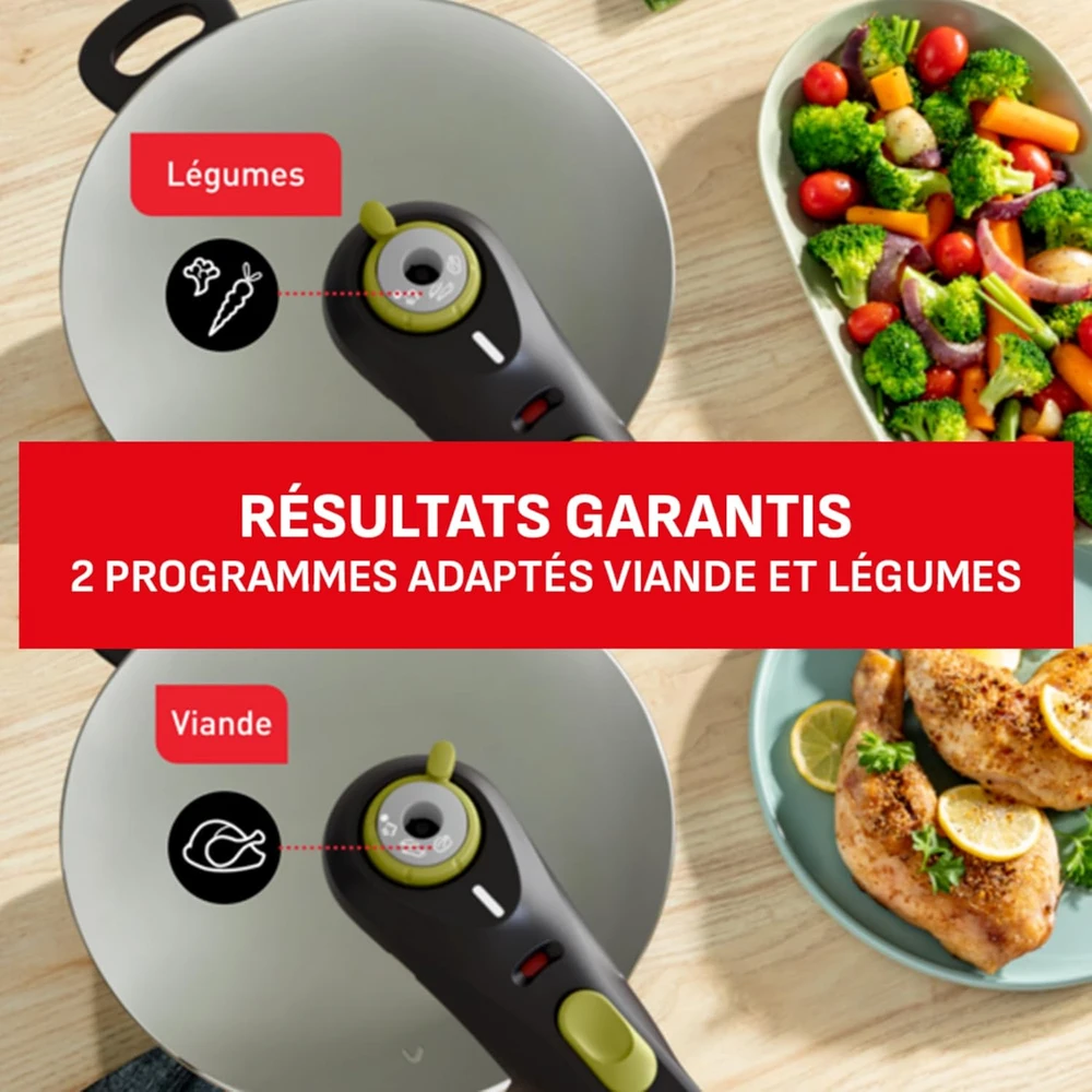 Greitpuodis Tefal Secure 5 Neo, 6L, nerūdijančio plieno