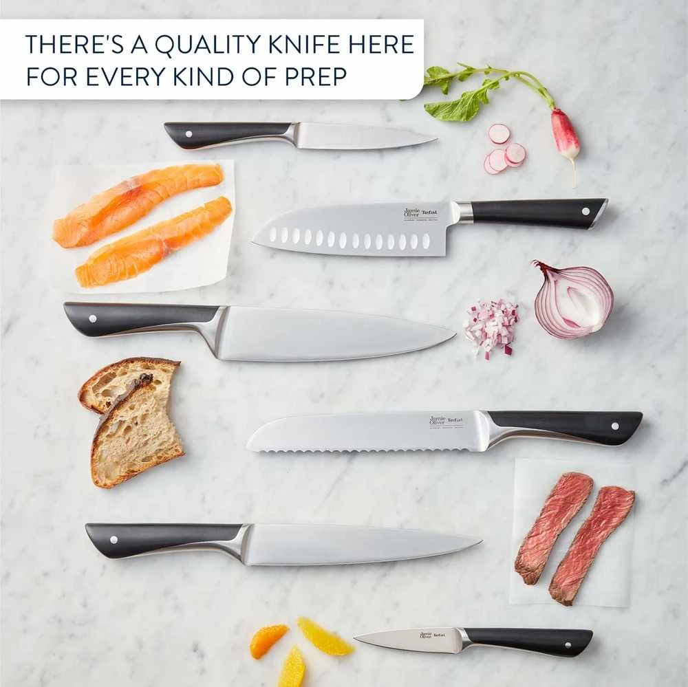 Tefal Jamie Oliver Peilių rinkinys su stovu