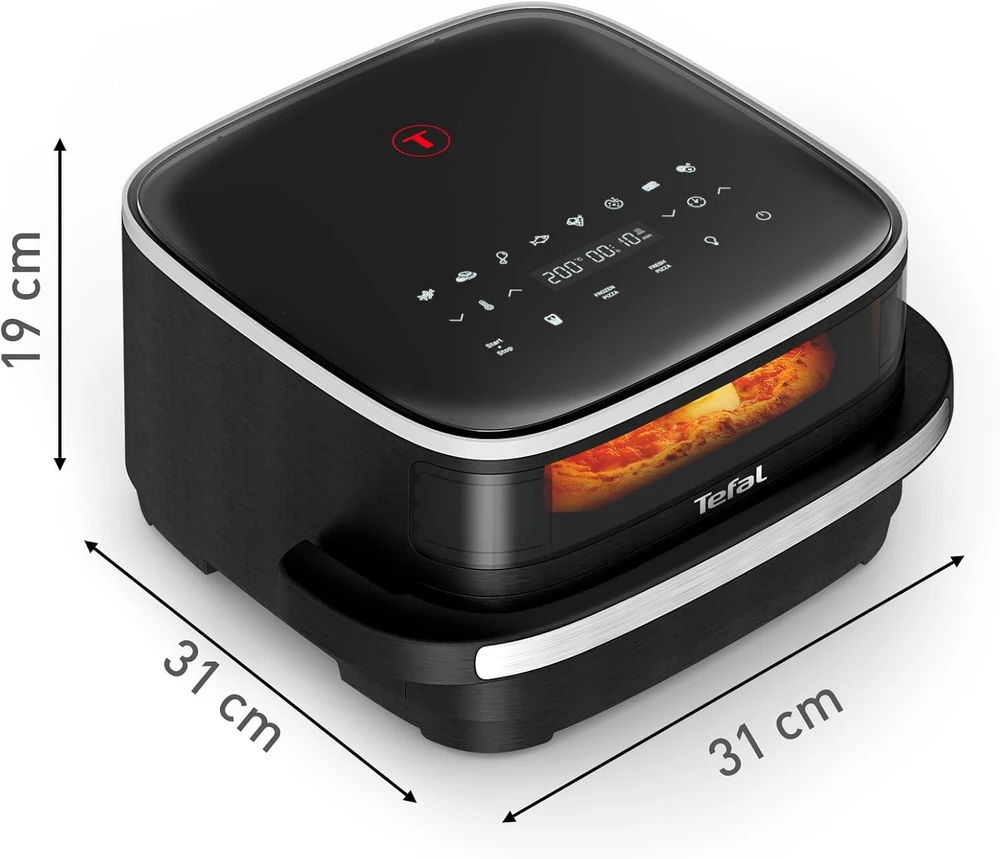 TEFAL | Karšto oro gruzdintuvė | FW402HE0 Easy Fry XL paviršius | Galia 2200 W | Talpa 4 l | Pilkas