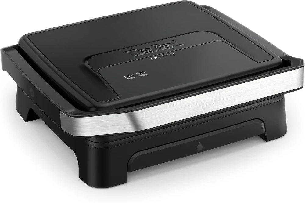 TEFAL Contact and Panini Grilis | GC271810 Inicio Classic 2in1 | Grilis | 2000 W | Juodas