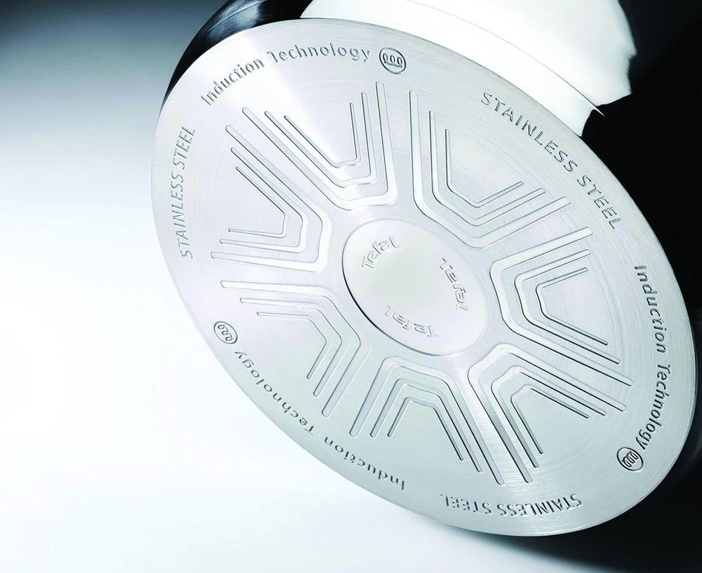 Garų puodas Tefal nerūdijančio plieno puodų ir keptuvių rinkinys Comfort Max 5 dalių, indukcijai, C972S544