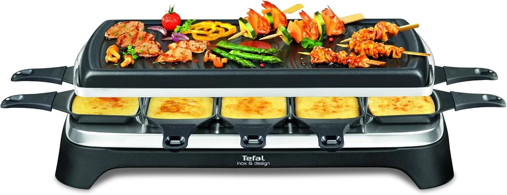 Elektrinis grilius Tefal Gourmet 10, 1350W, Juodos spalvos