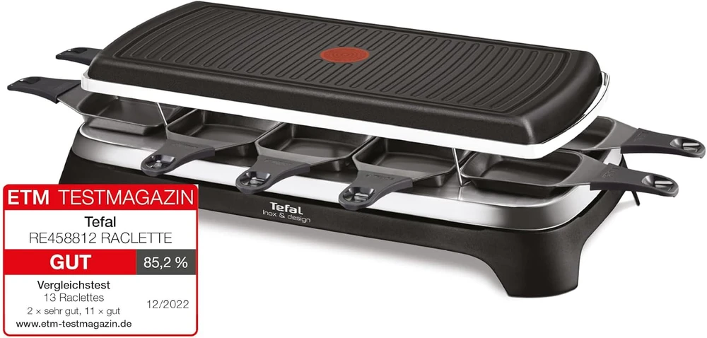Elektrinis grilius Tefal Gourmet 10, 1350W, Juodos spalvos