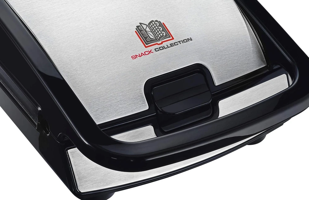 Sumuštinių ir vaflių keptuvė Tefal Snack Collection SW852D12, su 2 papildomomis plokštėmis