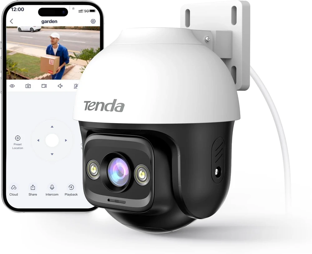 Tenda WALI trijų monitorių stalinis laikiklis iki 27 colių, VESA 75/100 mm M003S