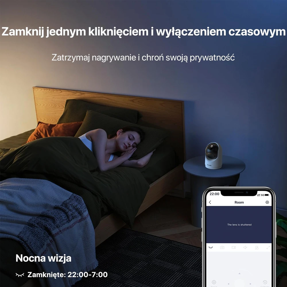 Tenda Wi-Fi vidaus stebėjimo kamera 2K 3 MP su dvipusiu garsu CP3 V3.0