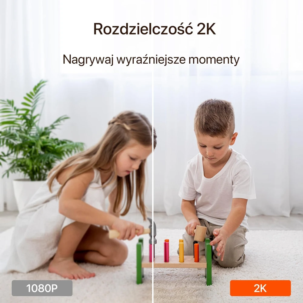 Tenda Wi-Fi vidaus stebėjimo kamera 2K 3 MP su dvipusiu garsu CP3 V3.0