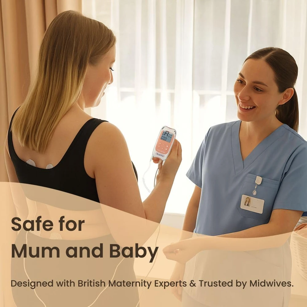 Tenscare NĖŠČIŲJŲ SKAUSMO MAŽINIMO PRIETAISAS „PERFECT MAMA +”