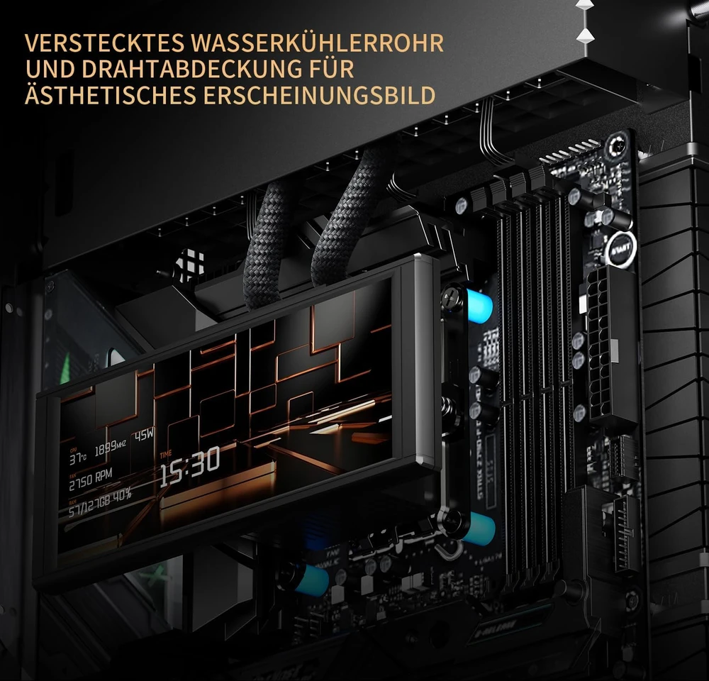 Thermalright A70 ARGB Kompiuterio Korpusas | Juodas