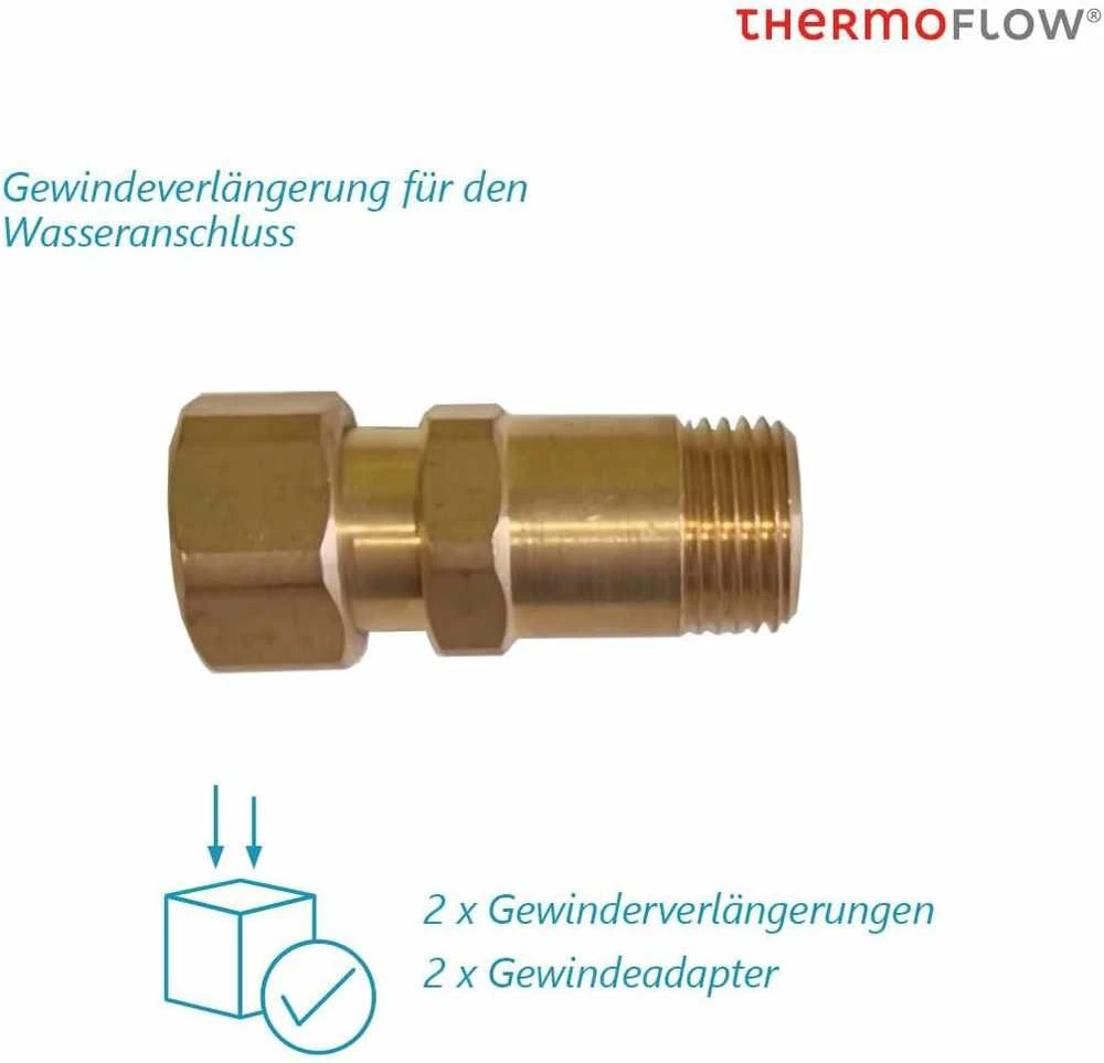 Thermoflow momentinis vandens šildytuvas 24 kW, 400 V, LED ekranas, ELEX24N