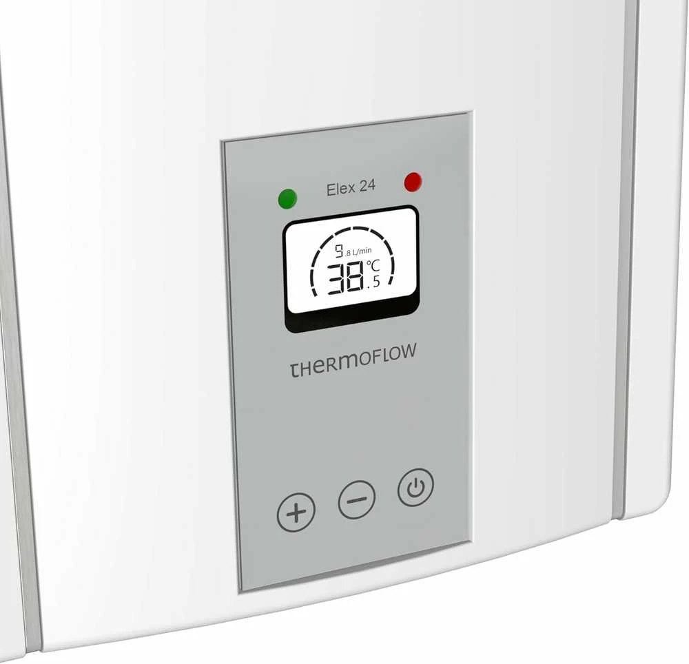 Thermoflow momentinis vandens šildytuvas 24 kW, 400 V, LED ekranas, ELEX24N