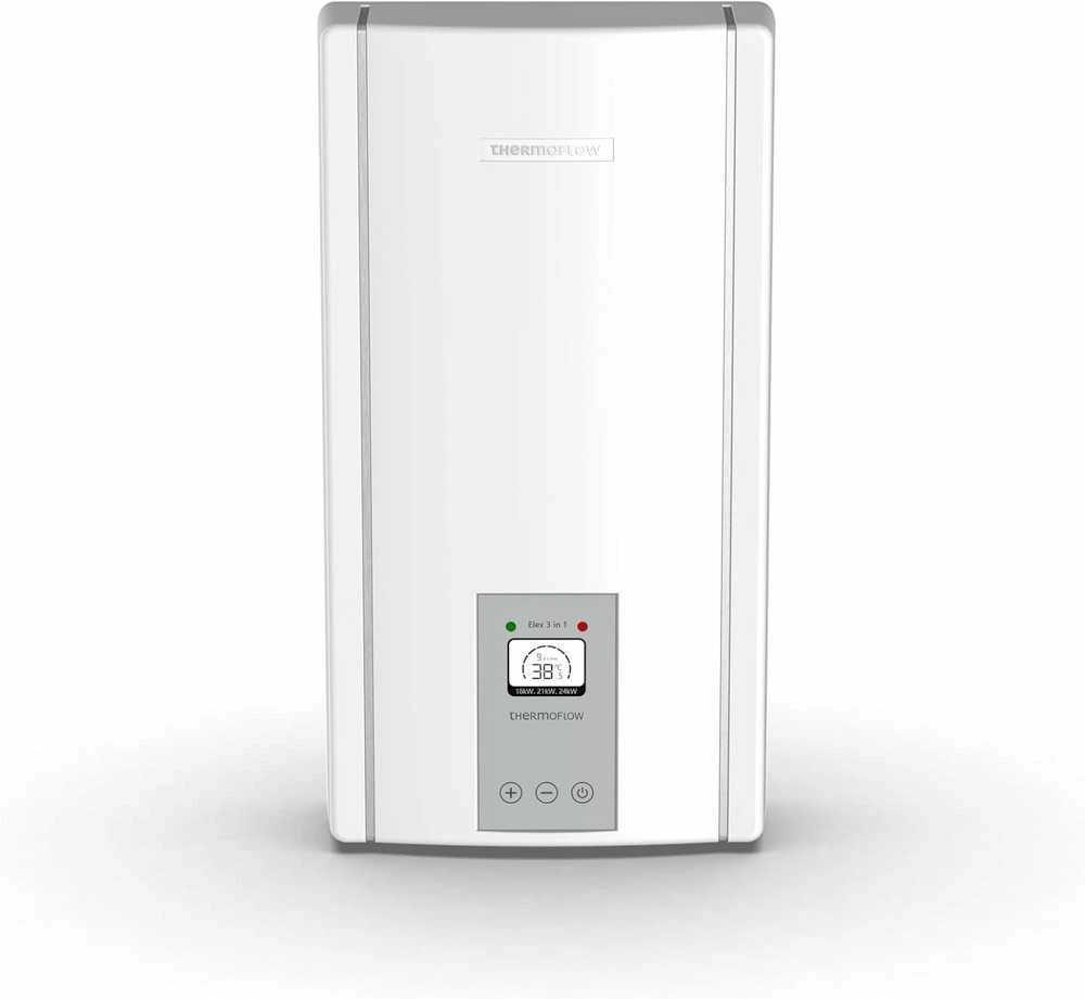 Thermoflow pratekamasis vandens šildytuvas, 24 kW, 400 V, temperatūra 35-55 °C, sieninis montavimas, ELEX3IN1