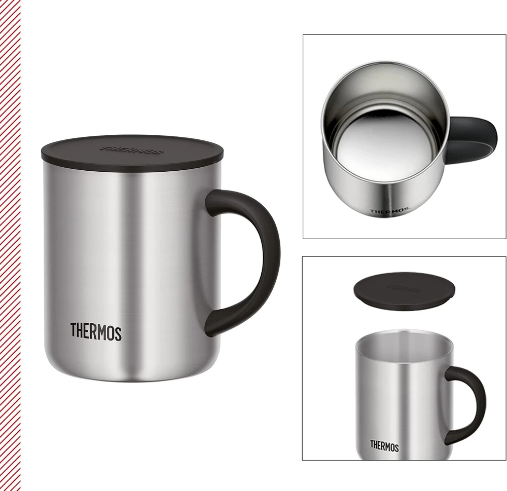 Thermos dvigubų sienelių nerūdijančiojo plieno termopuodelis 350 ml 4071205035