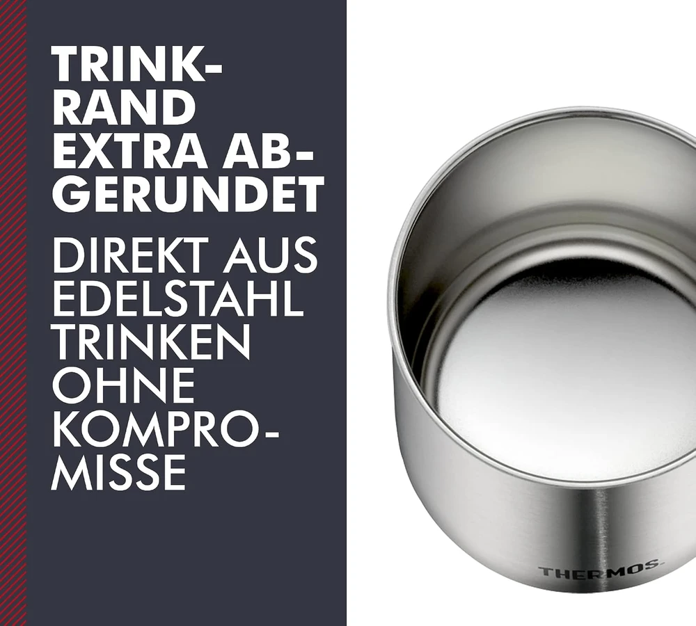 Thermos dvigubų sienelių nerūdijančiojo plieno termopuodelis 350 ml 4071205035