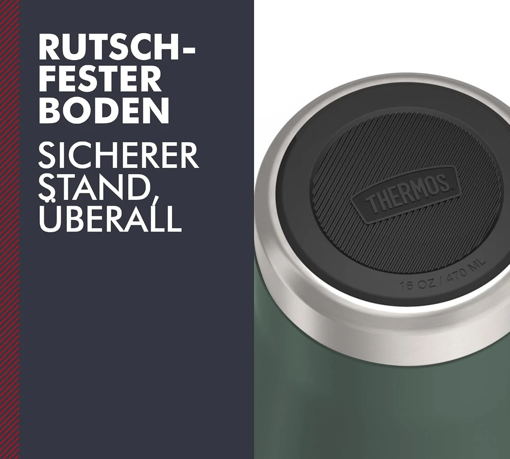 Thermos nerūdijančiojo plieno termopuodelis 470 ml, šilumą išlaiko iki 7 val., šaltį – iki 22 val., 4121353047