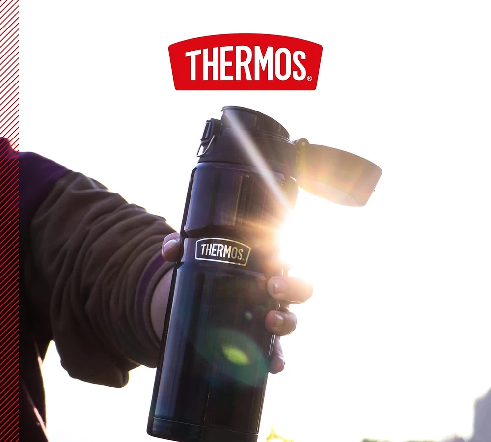 Thermos nerūdijančiojo plieno termosas 0,7 l, mėlynas, STAINLESS KING BOTTLE