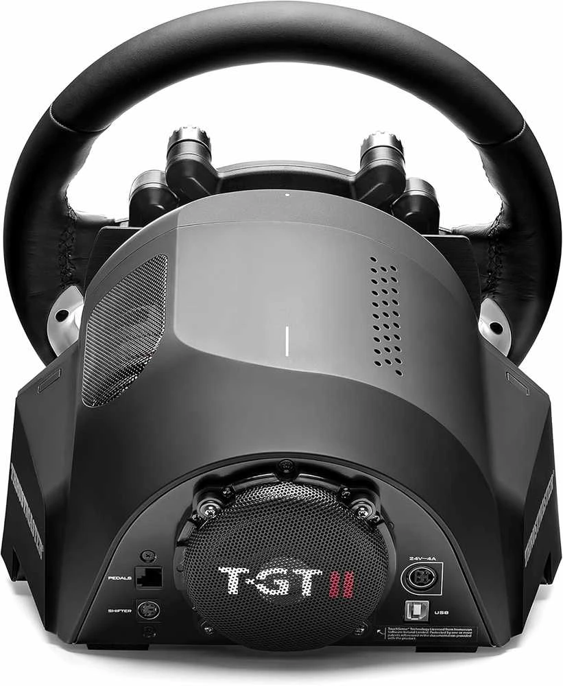 Žaidimų vairas Thrustmaster T−GT II + Baza, Juodos spalvos