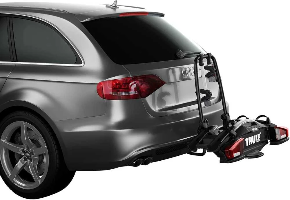 Thule dviračių laikiklis automobiliui VeloCompact 2 dviračiams, 13 PIN, aliuminis
