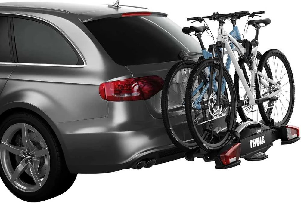 Thule dviračių laikiklis automobiliui VeloCompact 2 dviračiams, 13 PIN, aliuminis