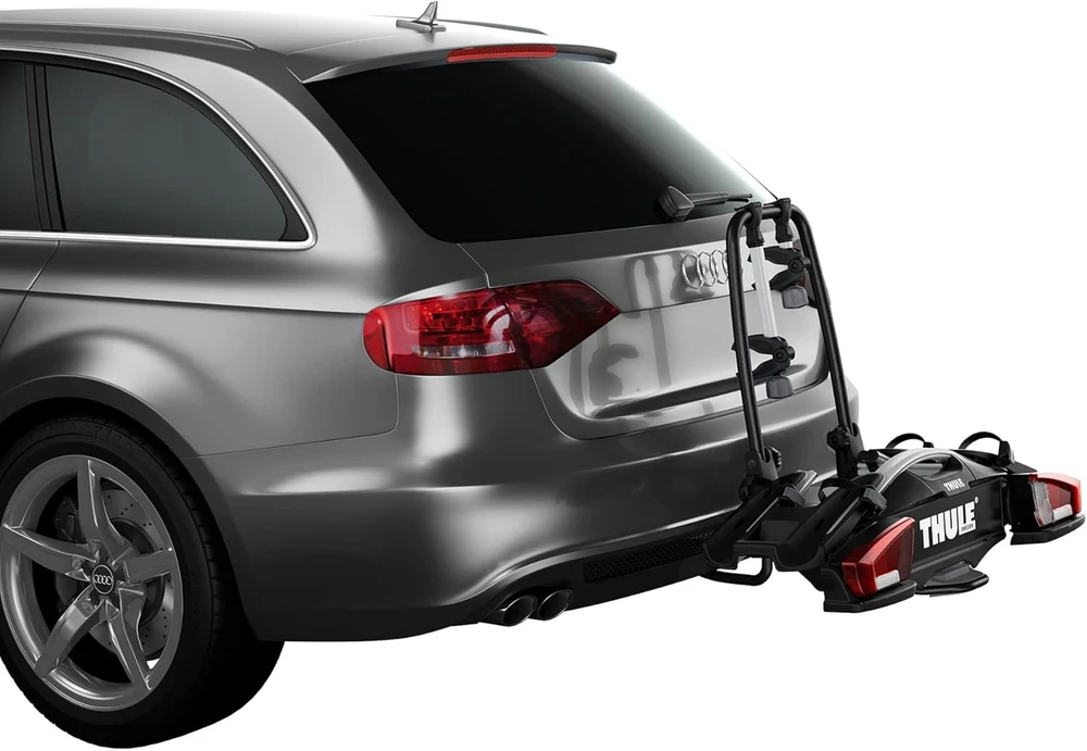 Thule dviračių laikiklis automobiliui VeloCompact 2 dviračiams, 13 PIN, aliuminis