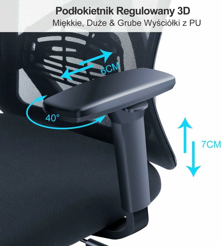 Ticova Ergonominė biuro kėdė