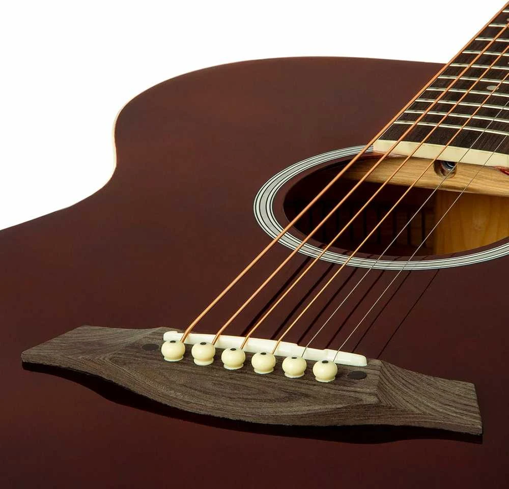 Tiger ACG4-RD Akustinė elektrinė gitara, raudona
