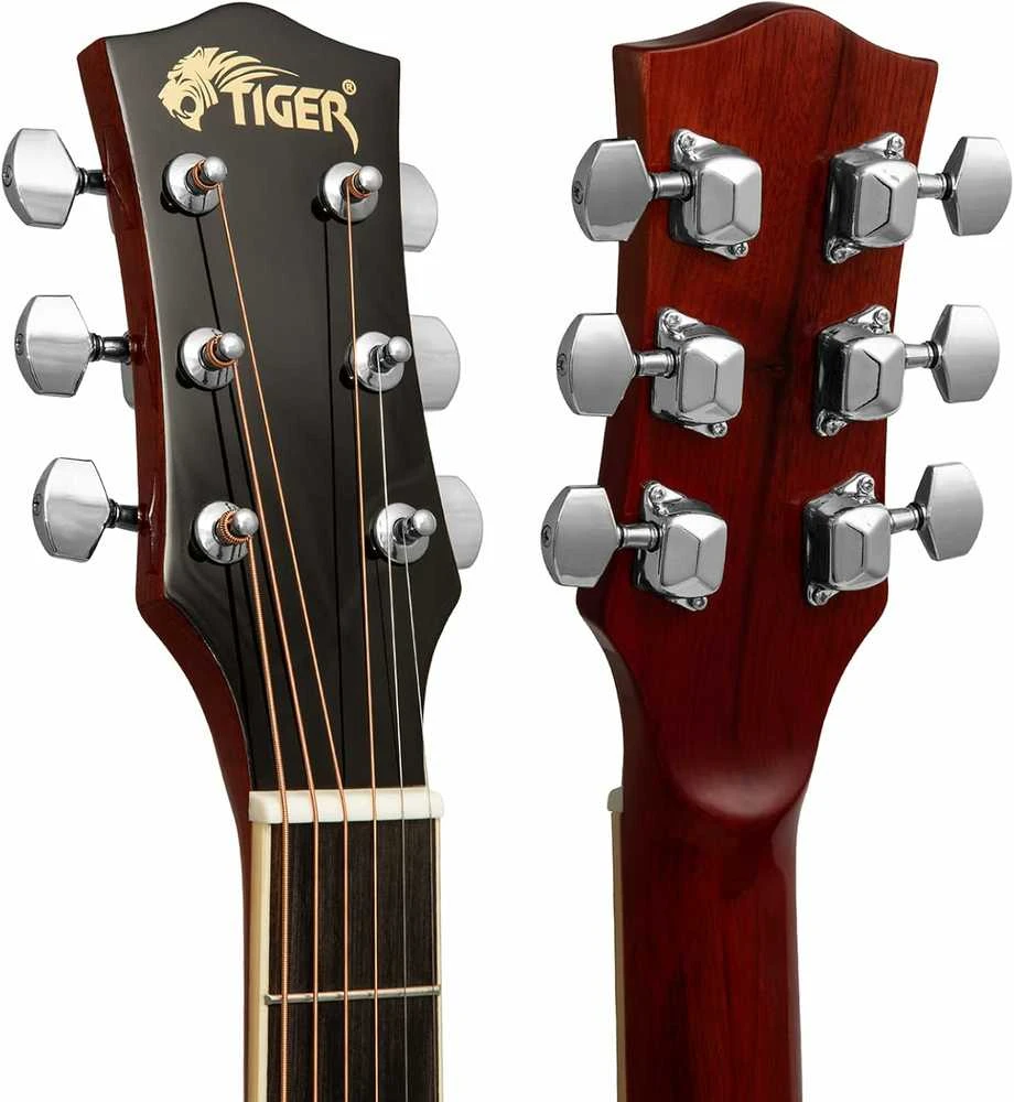 Tiger ACG4-RD Akustinė elektrinė gitara, raudona