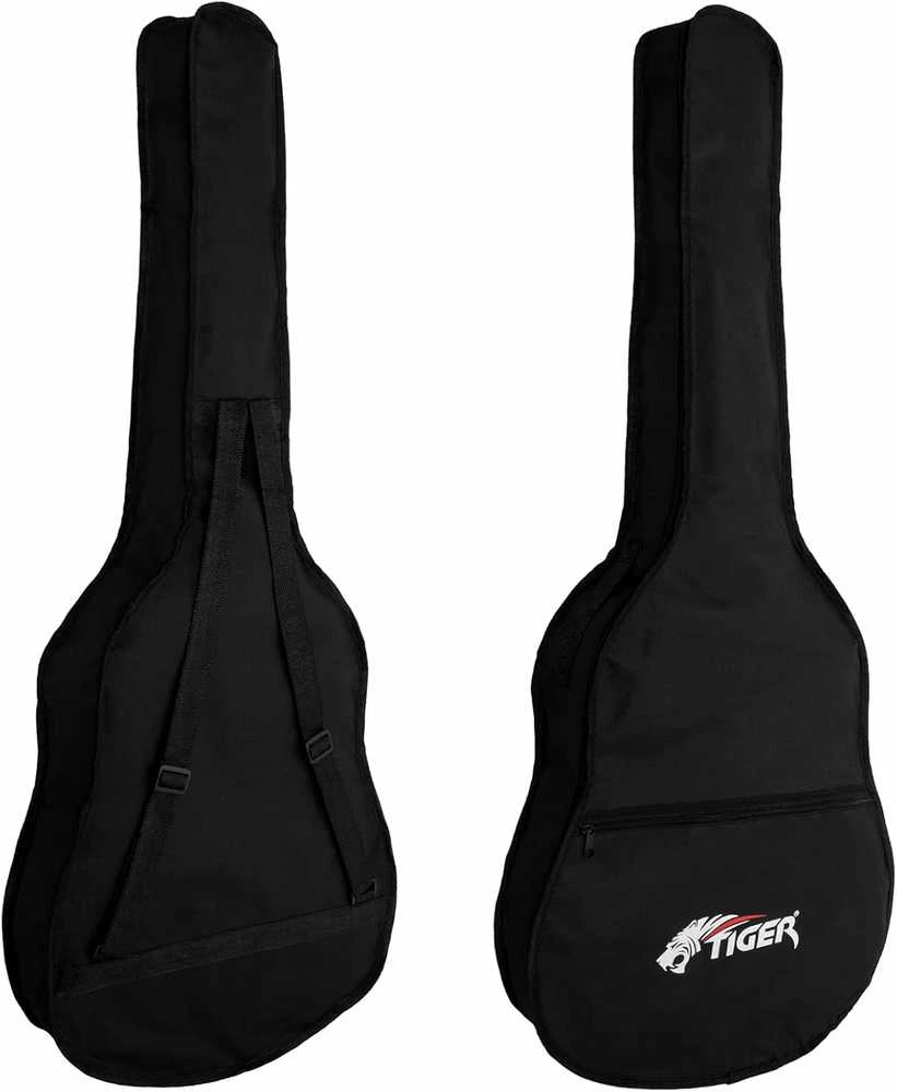 Tiger Akustinė elektrinė gitara, balta